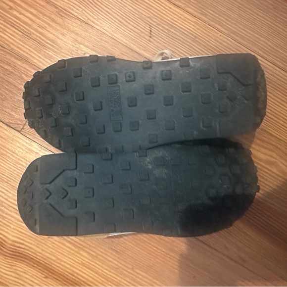 Nike Tan and White Retro Sneakers - Picture 3 of 4